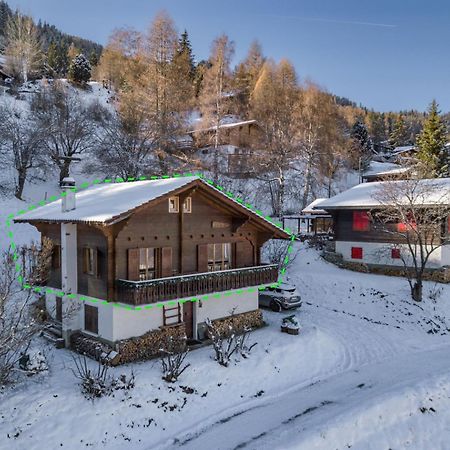 Chalet Noisette Authentic Swiss Chalet Perfect For Families La Tzoumaz Kültér fotó