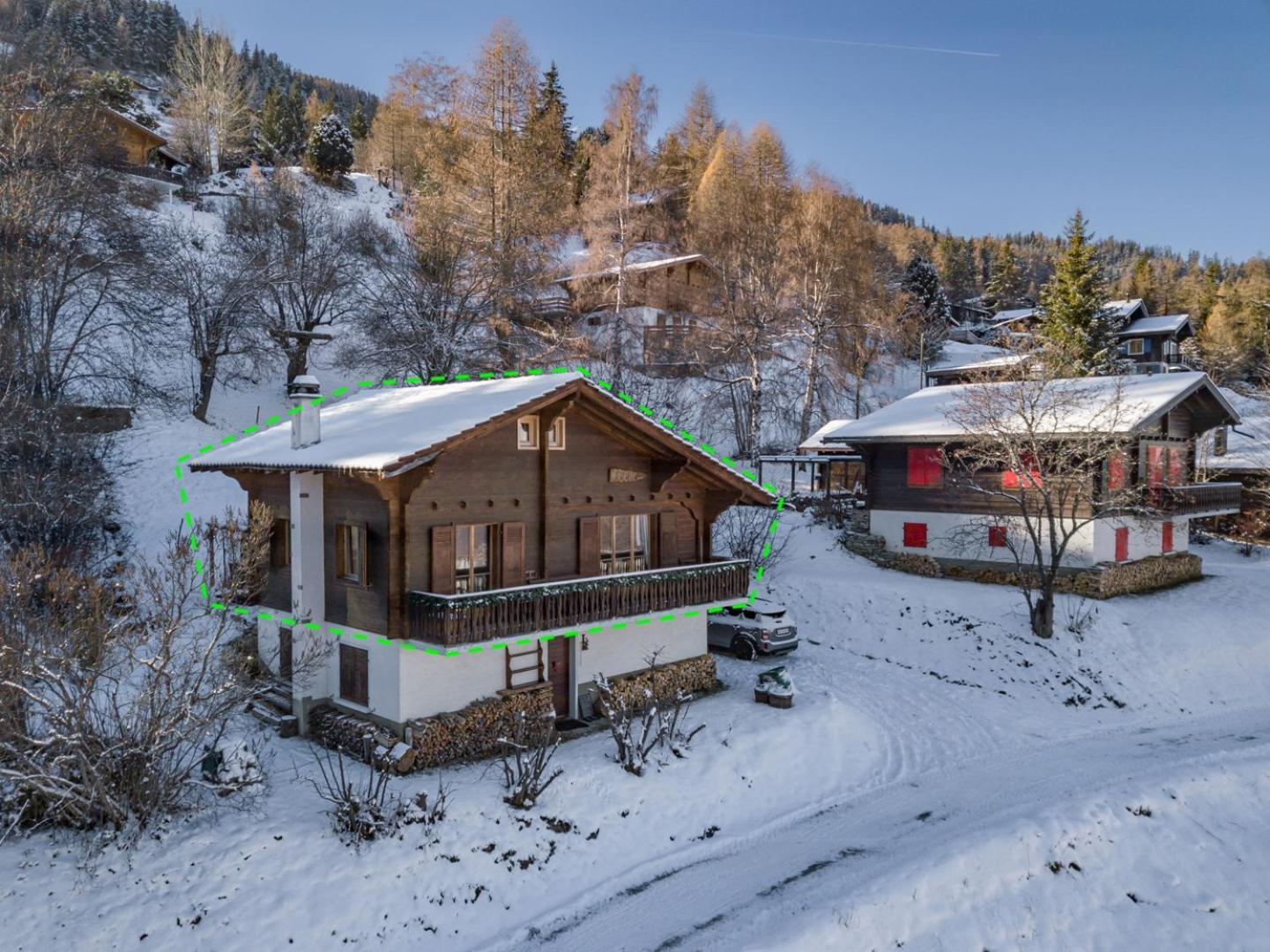 Chalet Noisette Authentic Swiss Chalet Perfect For Families La Tzoumaz Kültér fotó